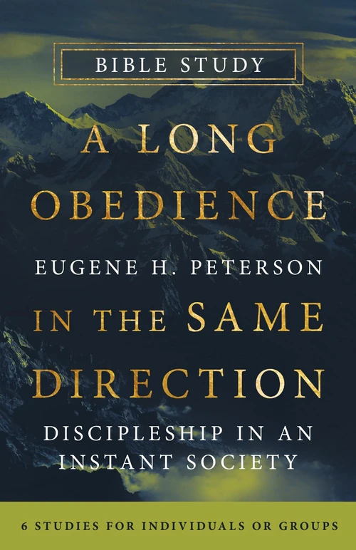 Cover of A Long Obedience in the Same Direction Bible Study