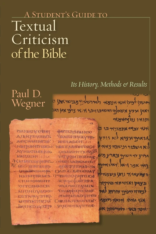 Cover of A Student's Guide to Textual Criticism of the Bible