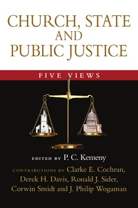 Cover of Church, State and Public Justice