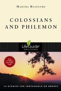 Cover of Colossians and Philemon