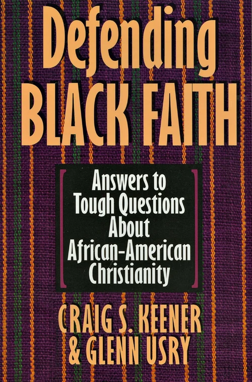 Cover of Defending Black Faith