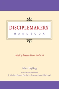 Cover of Disciplemakers' Handbook
