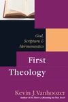 Cover of First Theology