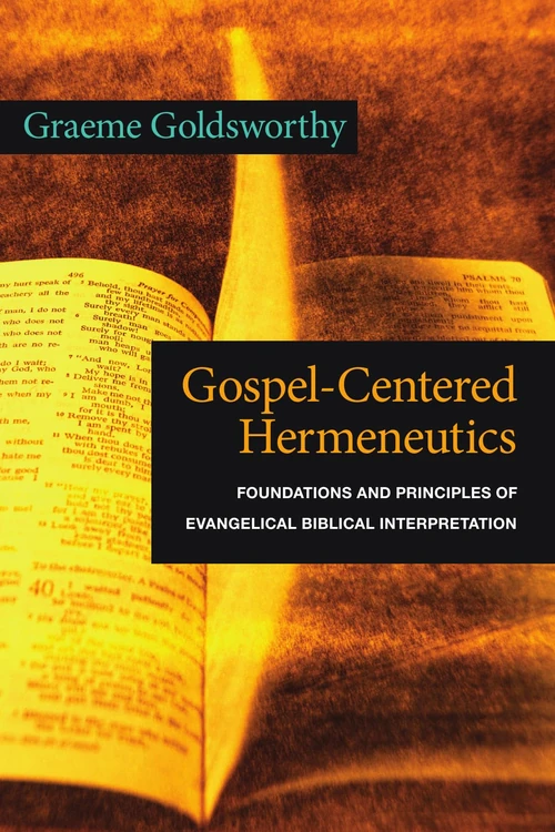 Cover of Gospel-Centered Hermeneutics