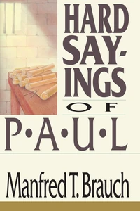 Cover of Hard Sayings of Paul