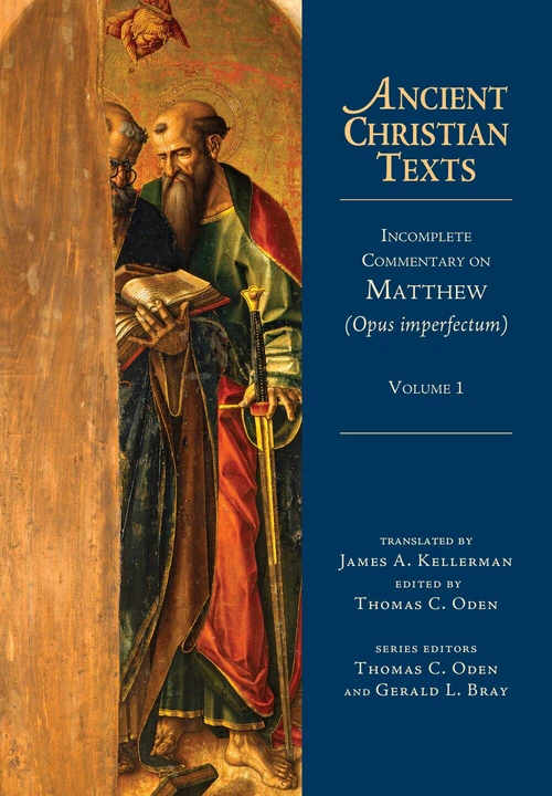 Cover of Incomplete Commentary on Matthew (Opus imperfectum)