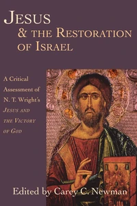 Cover of Jesus and the Restoration of Israel