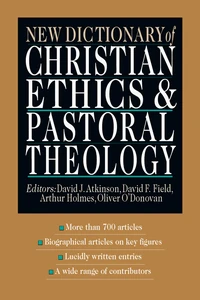 Cover of New Dictionary of Christian Ethics & Pastoral Theology