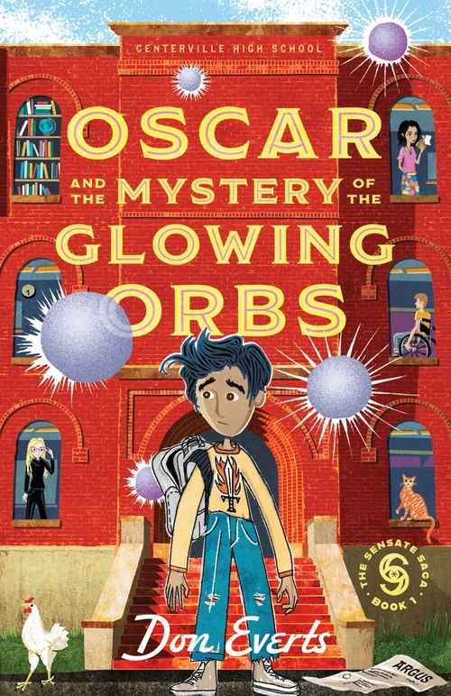 Cover of Oscar and the Mystery of the Glowing Orbs