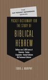 Cover of Pocket Dictionary for the Study of Biblical Hebrew