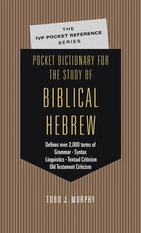 Cover of Pocket Dictionary for the Study of Biblical Hebrew