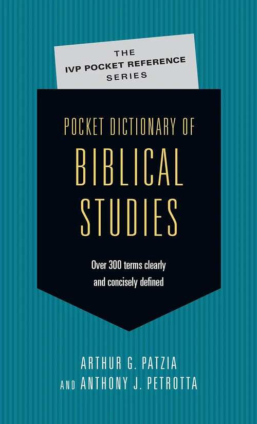 Cover of Pocket Dictionary of Biblical Studies