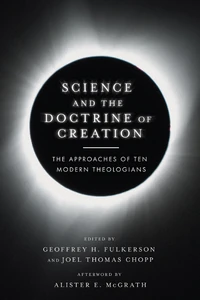 Cover of Science and the Doctrine of Creation