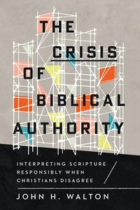 Cover of The Crisis of Biblical Authority