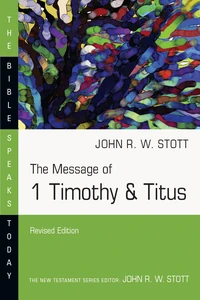 Cover of The Message of 1 Timothy & Titus