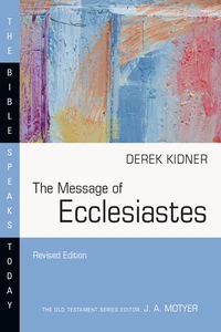 Cover of The Message of Ecclesiastes