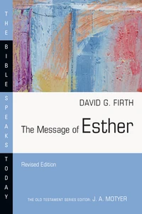 Cover of The Message of Esther