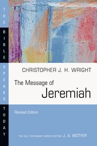 Cover of The Message of Jeremiah