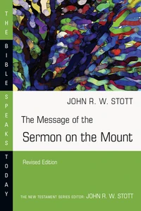 Cover of The Message of the Sermon on the Mount