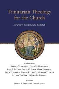 Cover of Trinitarian Theology for the Church