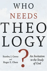 Cover of Who Needs Theology?