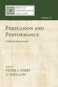 Cover of Persuasion and Performance