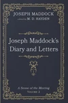 Cover of Joseph Maddock’s Diary and Letters