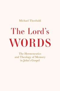 Cover of The Lord's Words