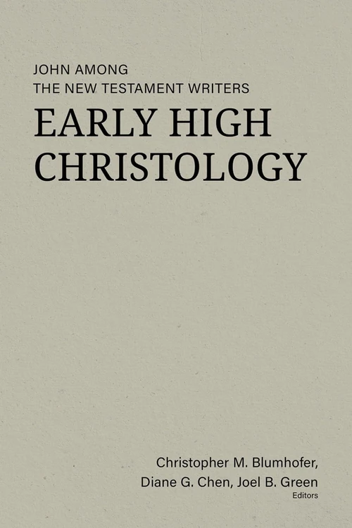 Cover of Early High Christology