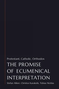 Cover of The Promise of Ecumenical Interpretation