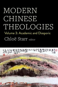 Cover of Modern Chinese Theologies