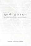Cover of Speaking of Rape