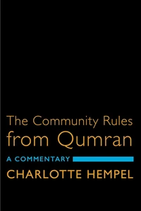 Cover of The Community Rules from Qumran