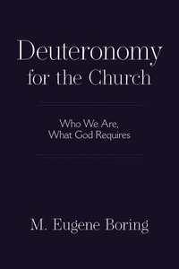 Cover of Deuteronomy for the Church