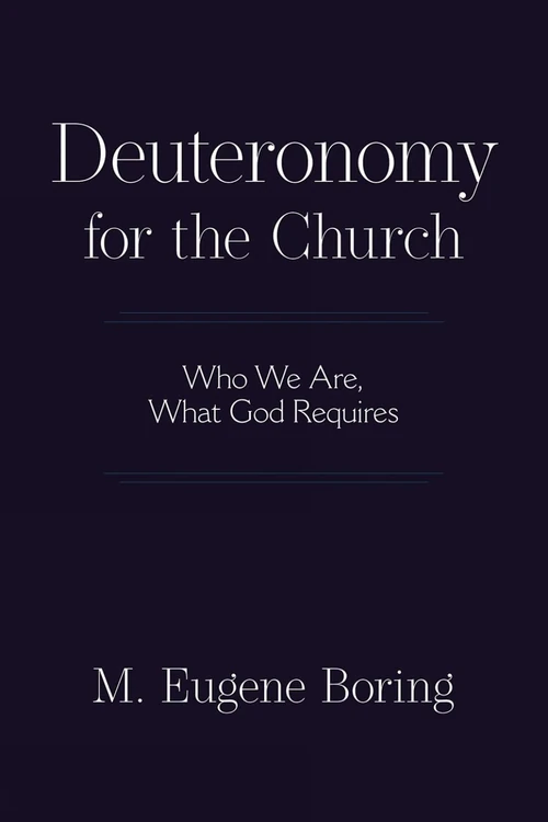 Cover of Deuteronomy for the Church
