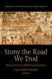 Cover of Stony the Road We Trod