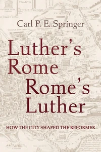 Cover of Luther's Rome, Rome's Luther