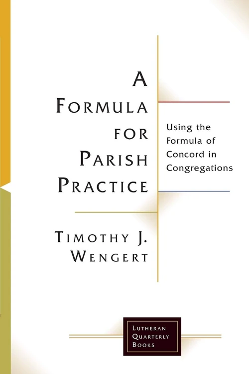 Cover of A Formula for Parish Practice