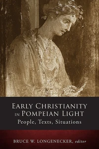 Cover of Early Christianity in Pompeian Light