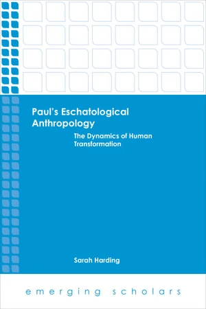 Cover of Paul's Eschatological Anthropology