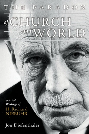 Cover of The Paradox of Church and World
