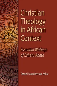 Cover of Christian Theology in African Context