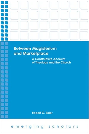Cover of Between Magisterium and Marketplace