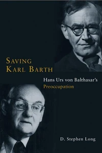 Cover of Saving Karl Barth