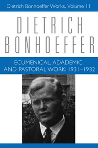 Cover of Ecumenical, Academic, and Pastoral Work