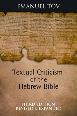 Cover of Textual Criticism of the Hebrew Bible