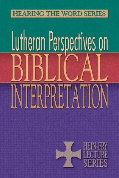 Cover of Lutheran Perspectives on Biblical Interpretation