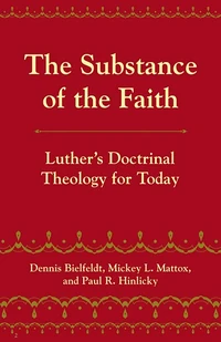 Cover of The Substance of the Faith