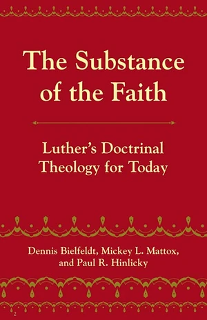 Cover of The Substance of the Faith