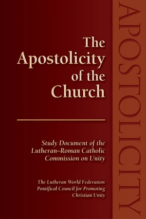 Cover of The Apostolicity of the Church